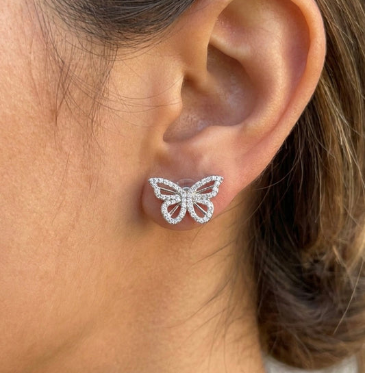 Butterfly Stud Earrings