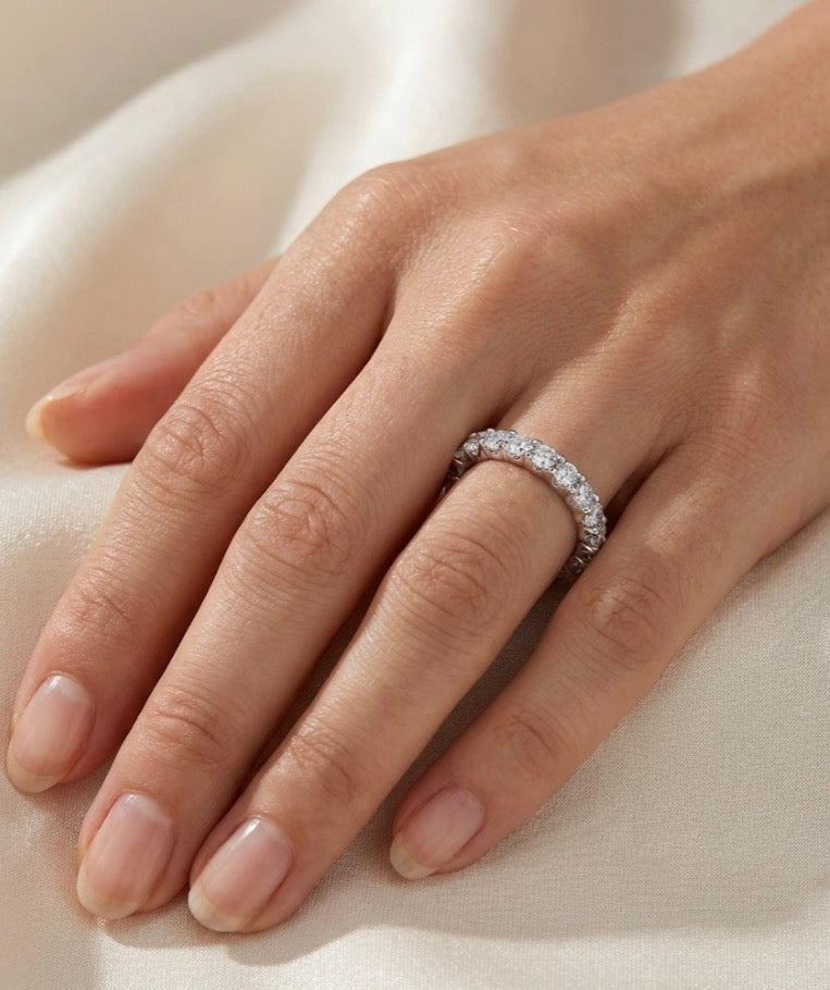 Sterling Silver Eternity Ring