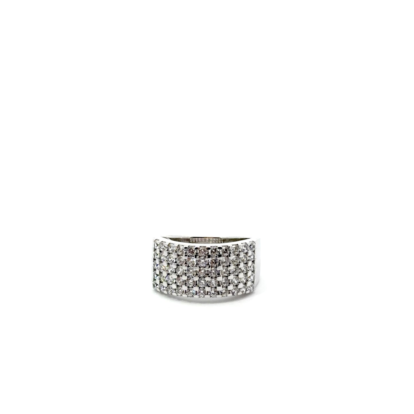 Sterling Silver Wide Band Ring