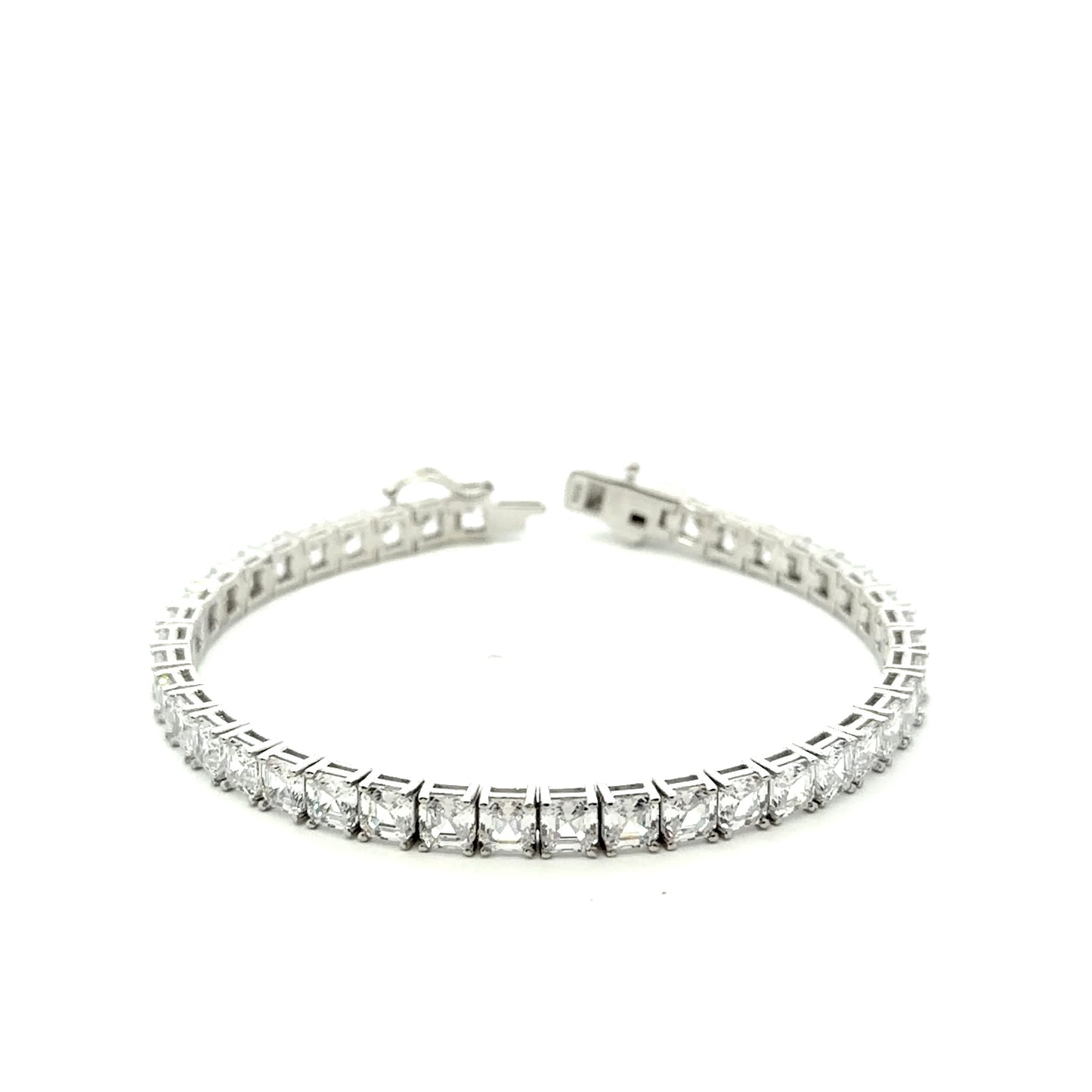 Sterling Silver Radiant Bracelet