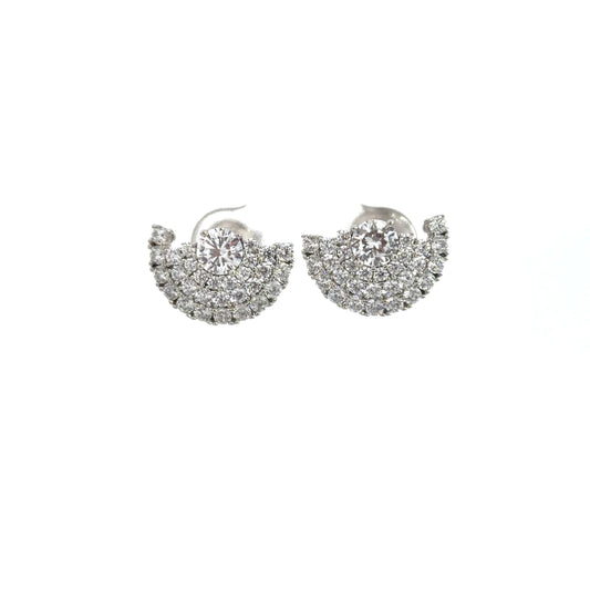Stud Cubic Zirconia Earrings