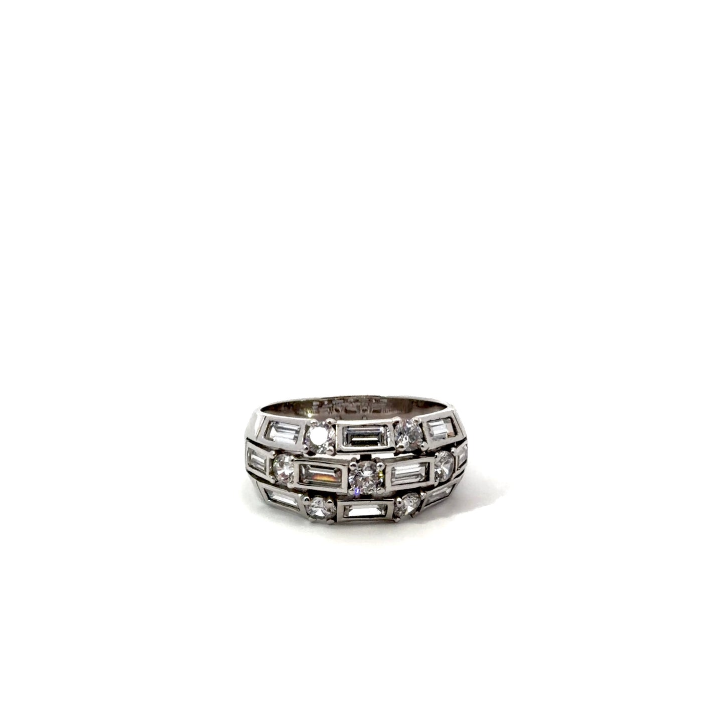Sterling Silver Wide Band Ring