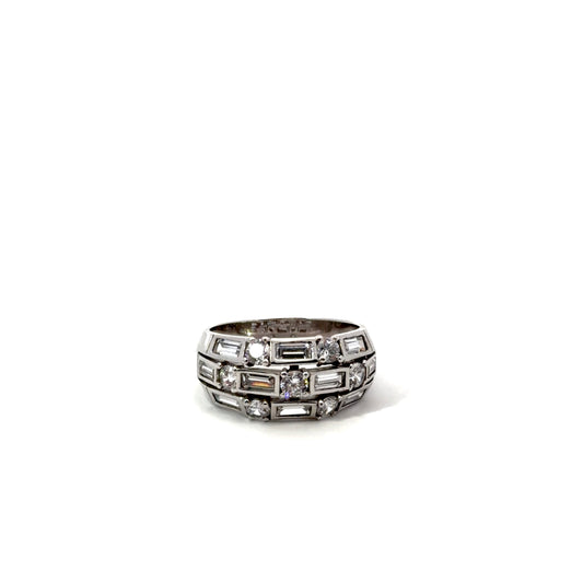 Sterling Silver Wide Band Ring
