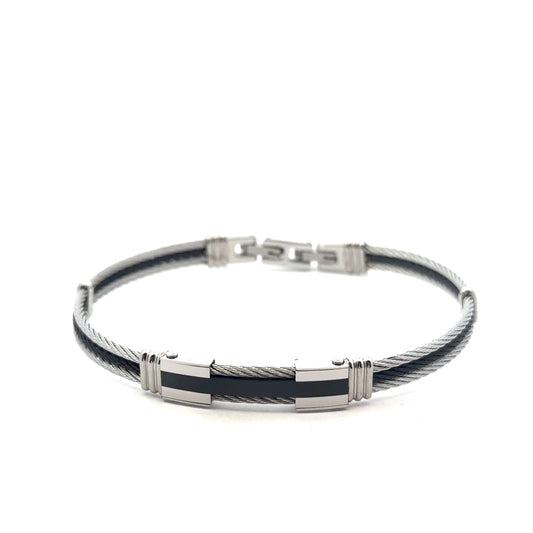 Stainless Steel Cable Bracelet