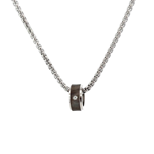 Stainless Steel Industrial Barrel Pendant