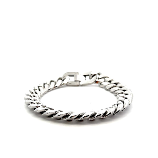 Classic Stainless Steel Cuban Link Bracelet