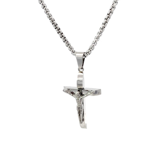 Stainless Steel Crucifix Pendant