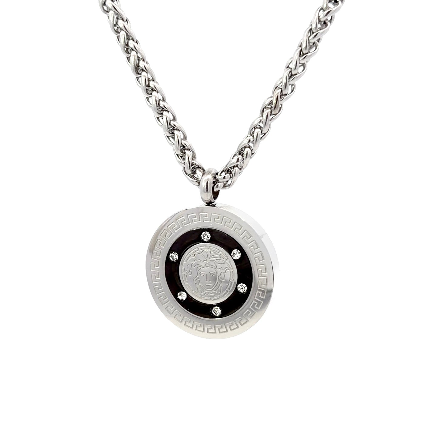 Stainless Steel Medallion Pendant