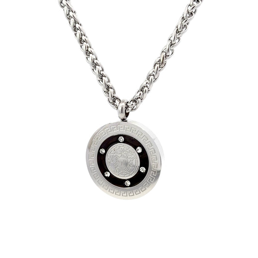 Stainless Steel Medallion Pendant