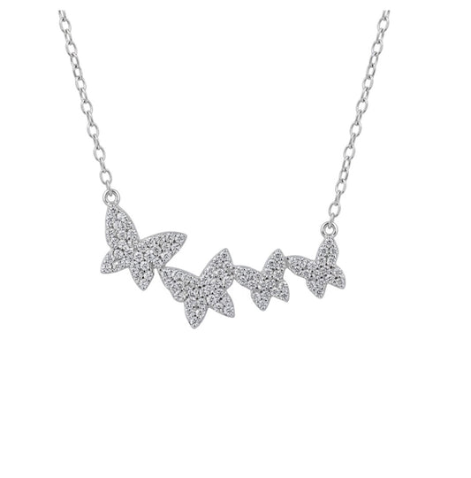 Sterling Silver Butterfly Necklace