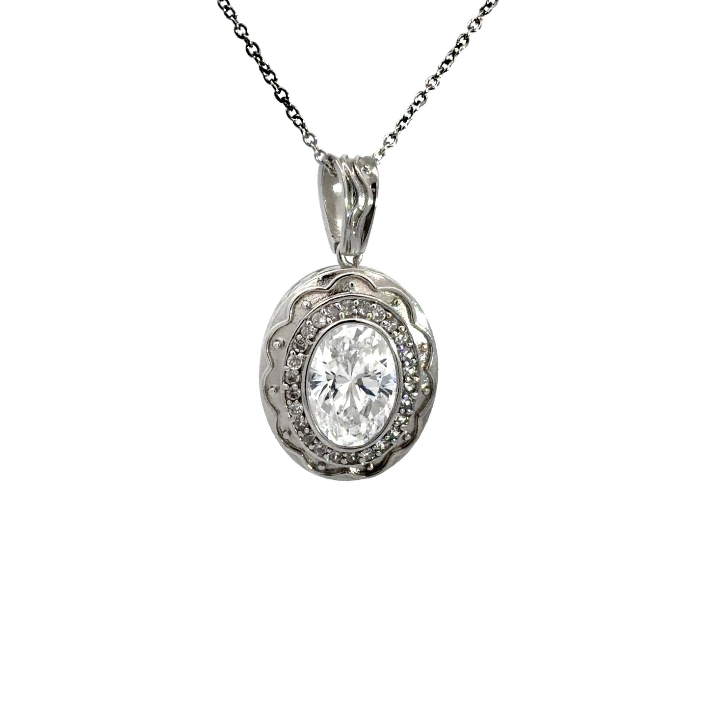 Vintage Inspired Pendant Necklace