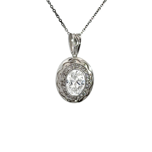 Vintage Inspired Pendant Necklace