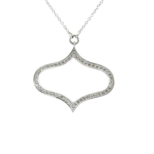 Quatrefoil Pendant Necklace