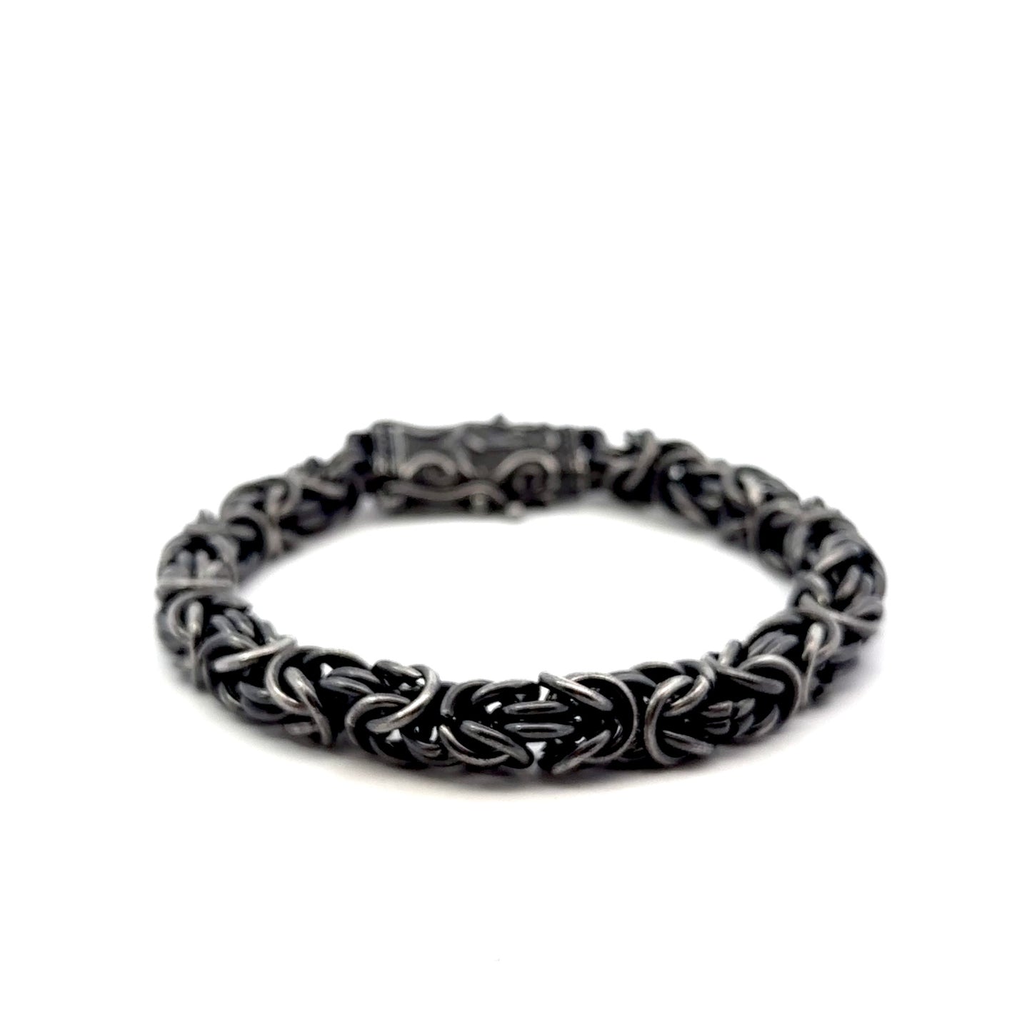 Stainless Steel Bracelet with Anchor Lock