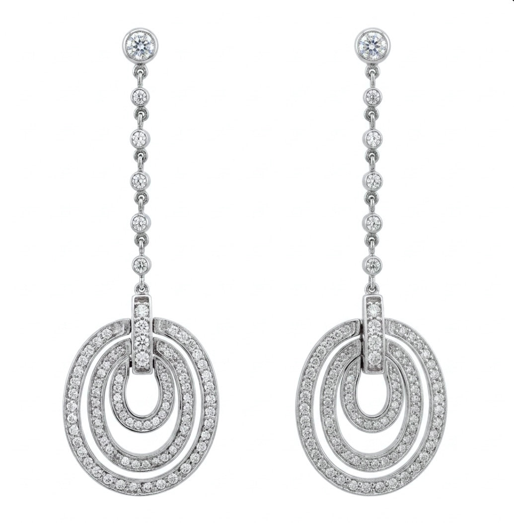 Sterling Silver Dangle Earrings