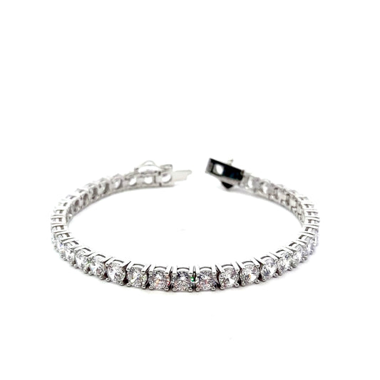 Sterling silver Brilliant Tennis Bracelet