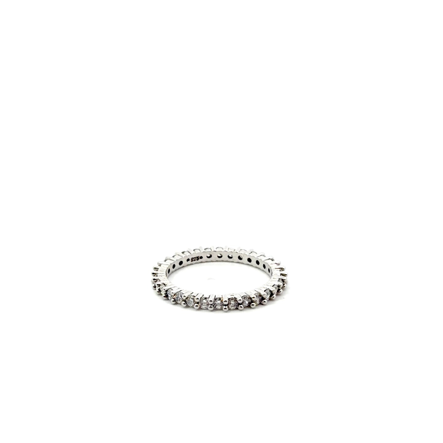 Sterling Silver Eternity Band