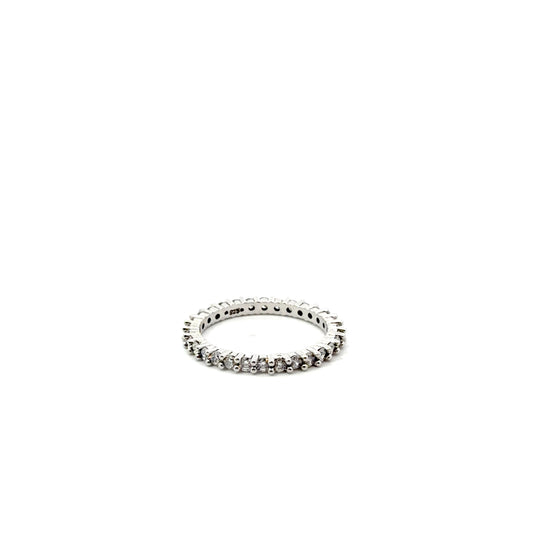 Sterling Silver Eternity Band