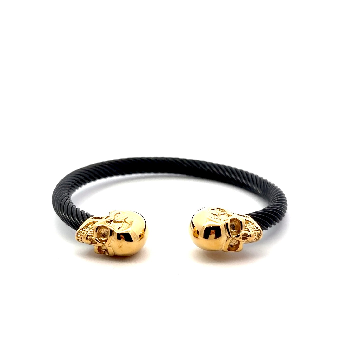 Stainless Steel Skull Head Bracelet