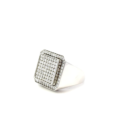 Sterling Silver Cubic Zirconia Ring