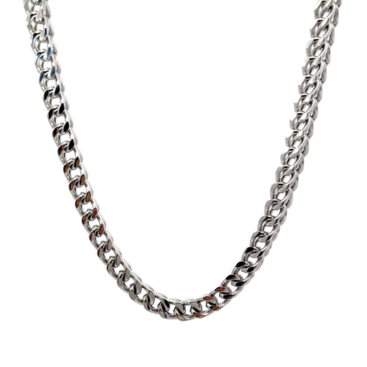 Stainless Steel 6MM Franco Necklace
