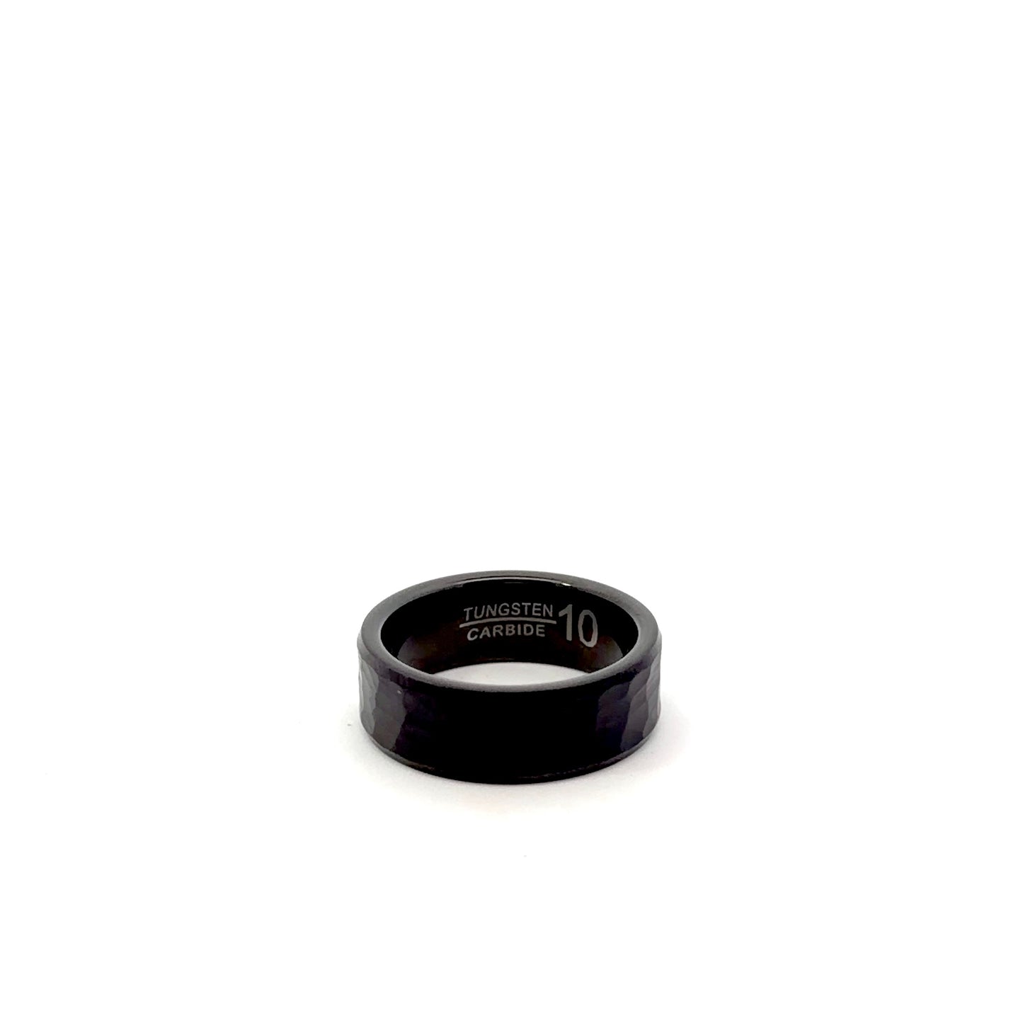 Black Tungsten Carbide Men’s Wedding Band