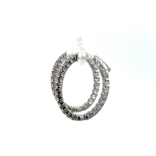 Oval Hoop Earrings