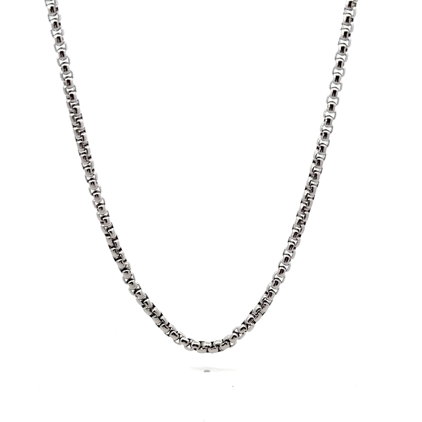 Stainless Steel Box Chain Necklace