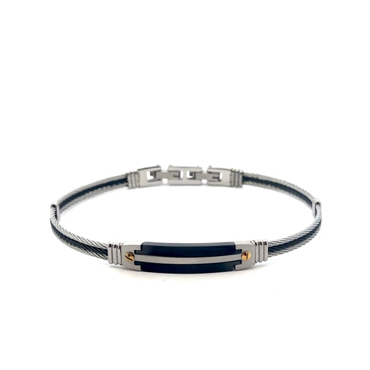 Stainless Steel Cable Bracelet