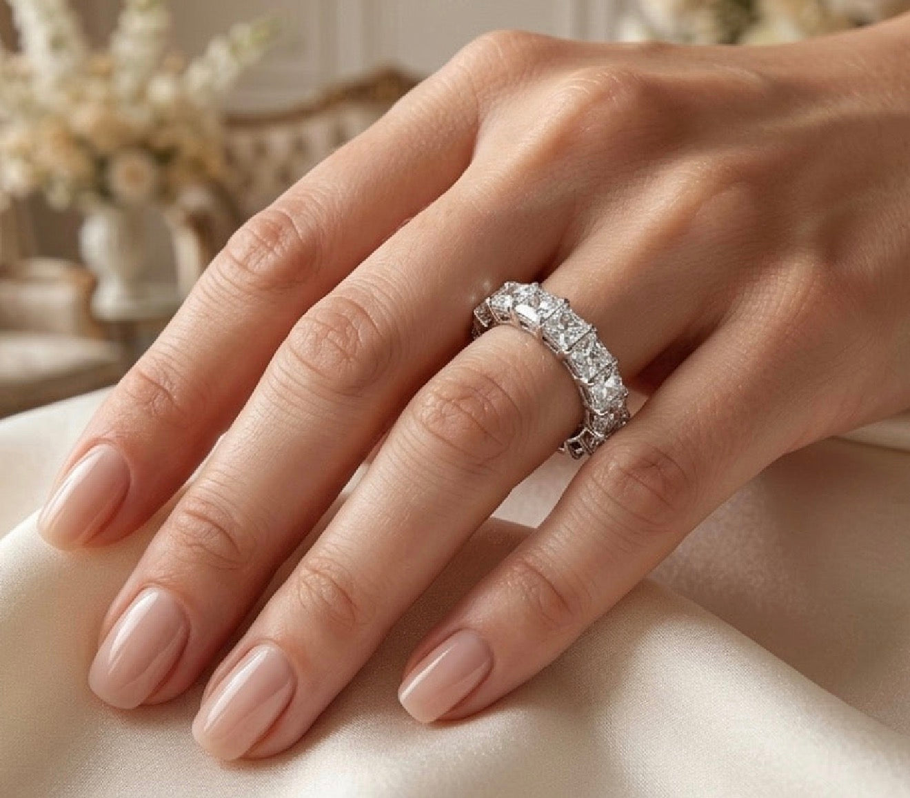 Sterling Silver Eternity Ring