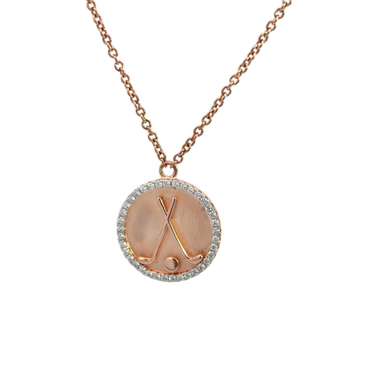 Sports Design Pendant Necklace