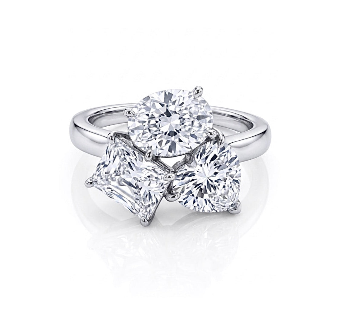 Sterling Silver Multi-Stone Ring