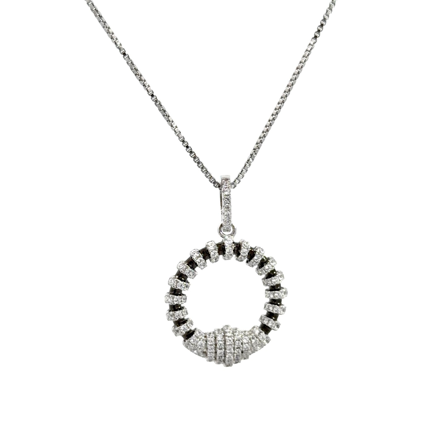 Infinity Loop Pendant Necklace