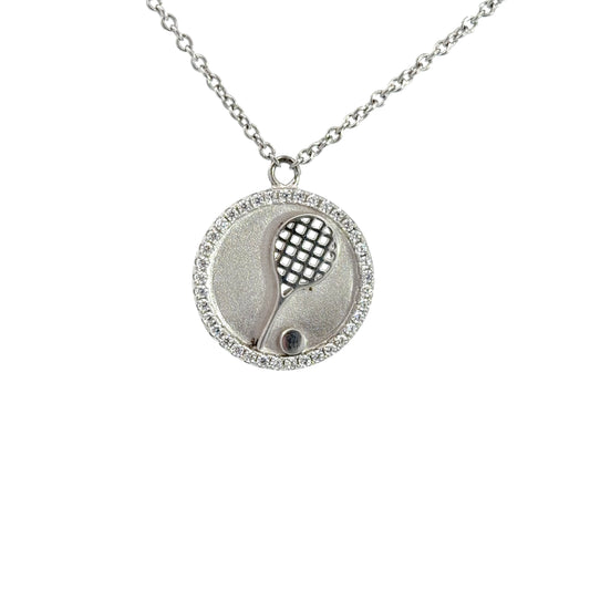 Tennis Pendant Necklace