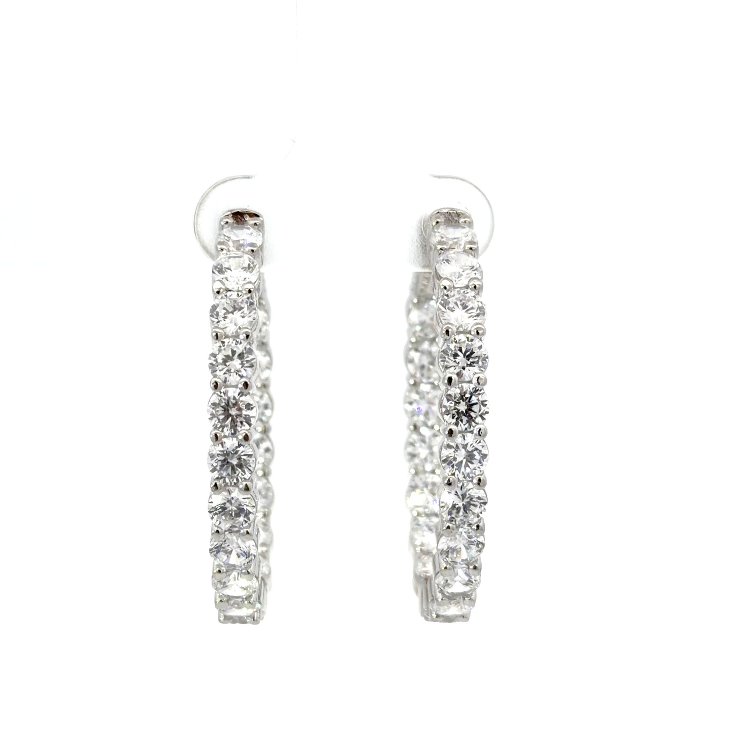 Sterling Silver Hoop Earrings