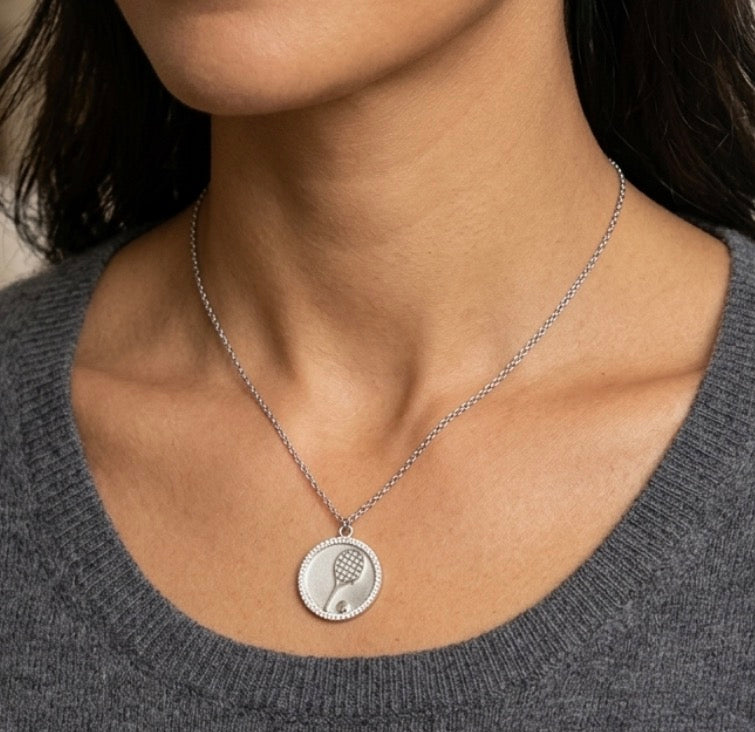 Tennis Pendant Necklace