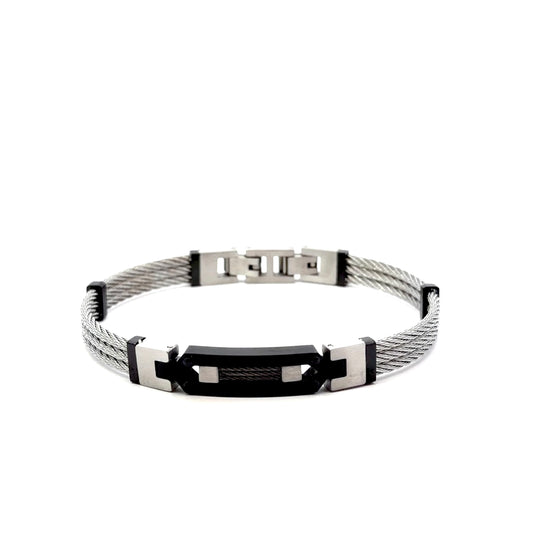 Stainless Steel Cable Bracelet