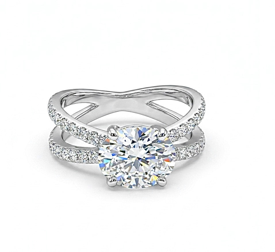 Sterling Silver Oval Cut Ring