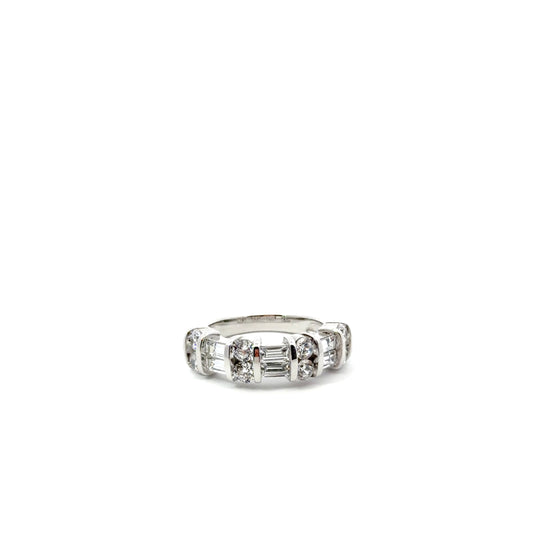 Sterling Silver Cubic Zirconia Ring