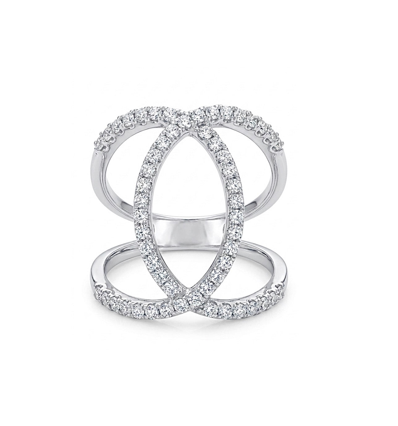 Sterling Silver Cubic Zirconia Ring