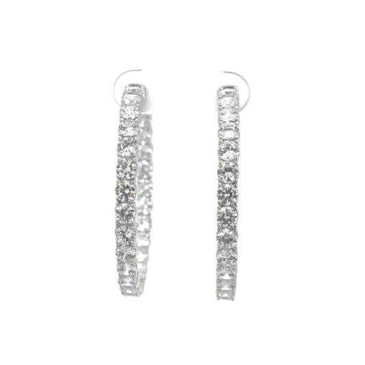 Radiant Hoop Earrings