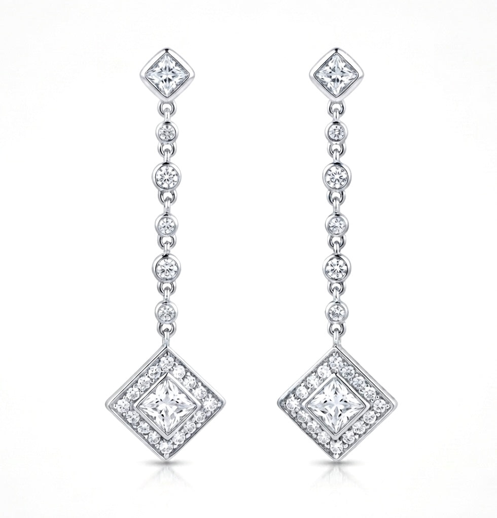 Sterling Silver Dangle Earrings