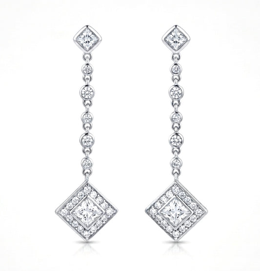 Sterling Silver Dangle Earrings