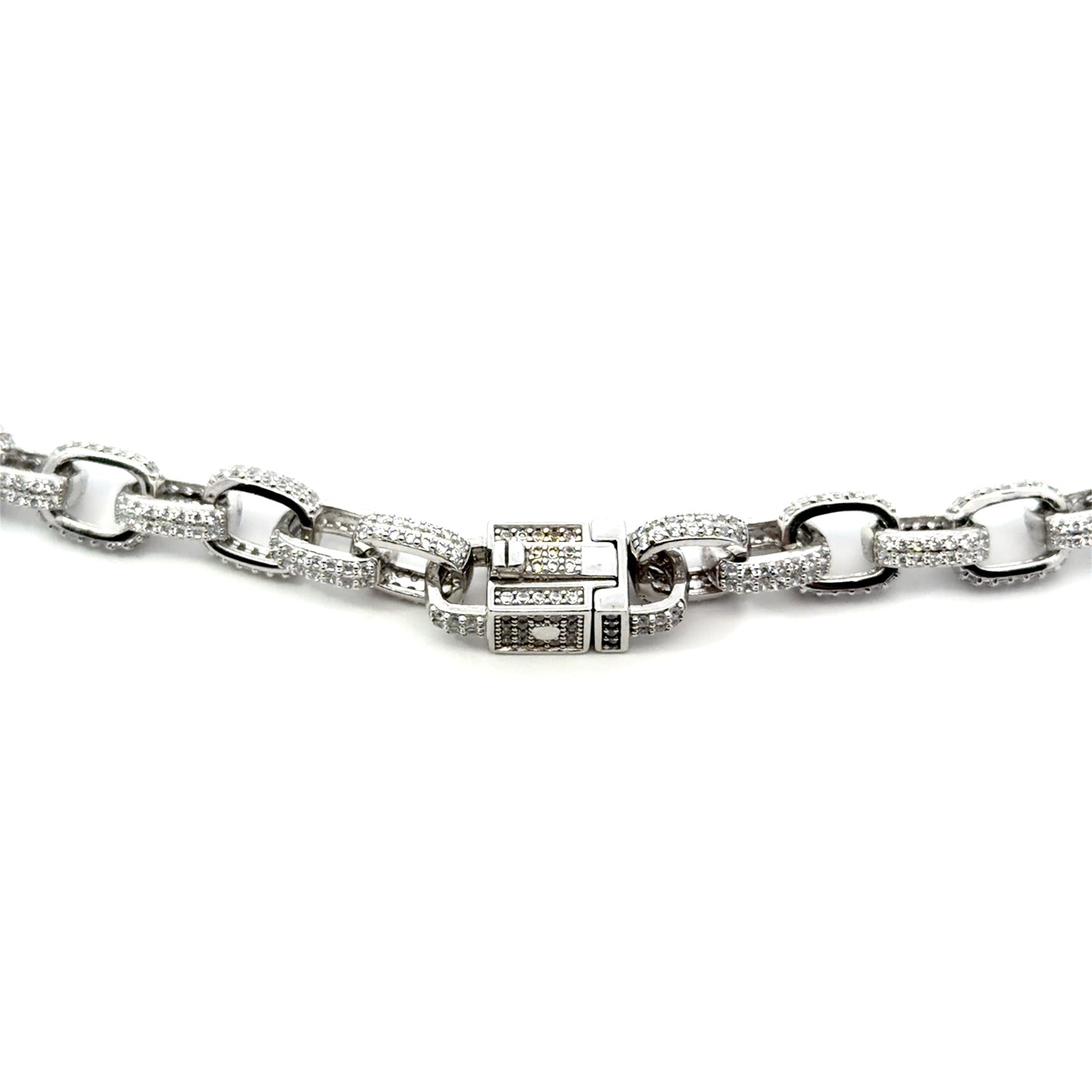 Sterling Silver Cubic Zirconia Necklace