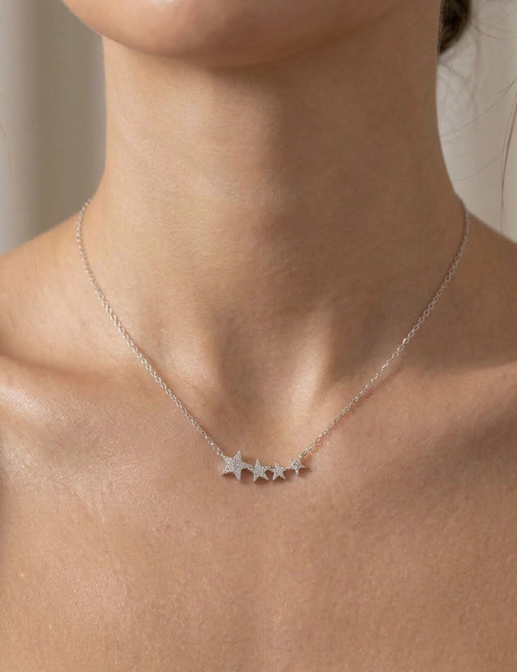 Sterling Silver Star Necklace