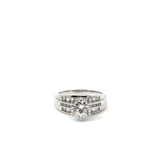 Sterling Silver Wide Band Ring