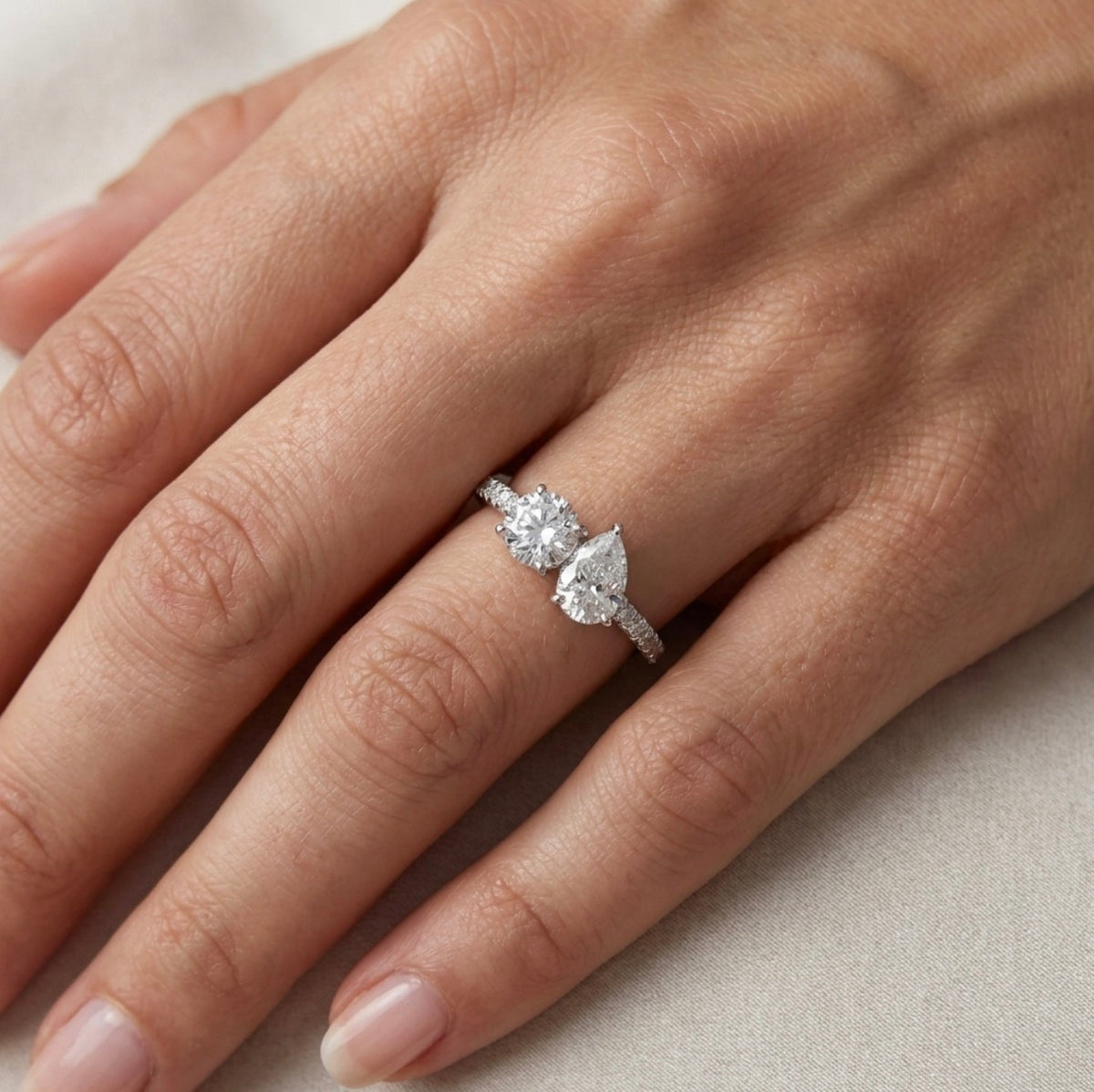 Sterling Silver Multi-Stone Ring###