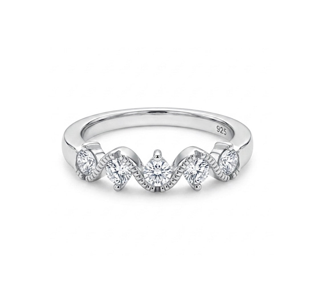 Sterling Silver Ladies Band