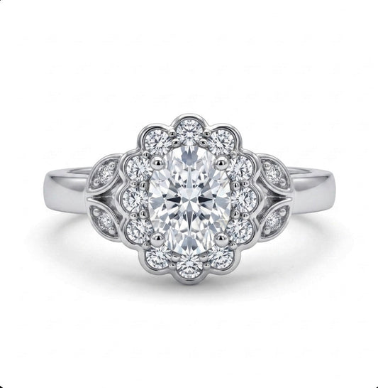 Sterling Silver Vintage Style Ring