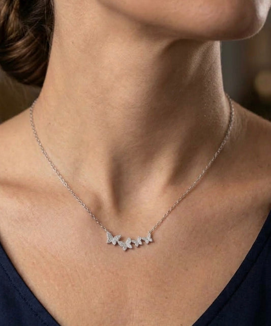 Sterling Silver Butterfly Necklace